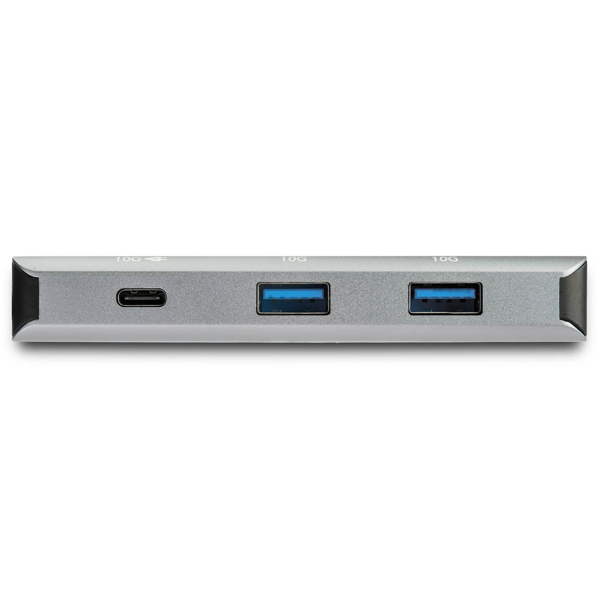 STARTECH.COM HB31C3A1CPD3 4-Port USB-C Hub 10 Gbps with Power Delivery & 9.8inch Attached Host Cable 3x USB-A & 1x USB-C