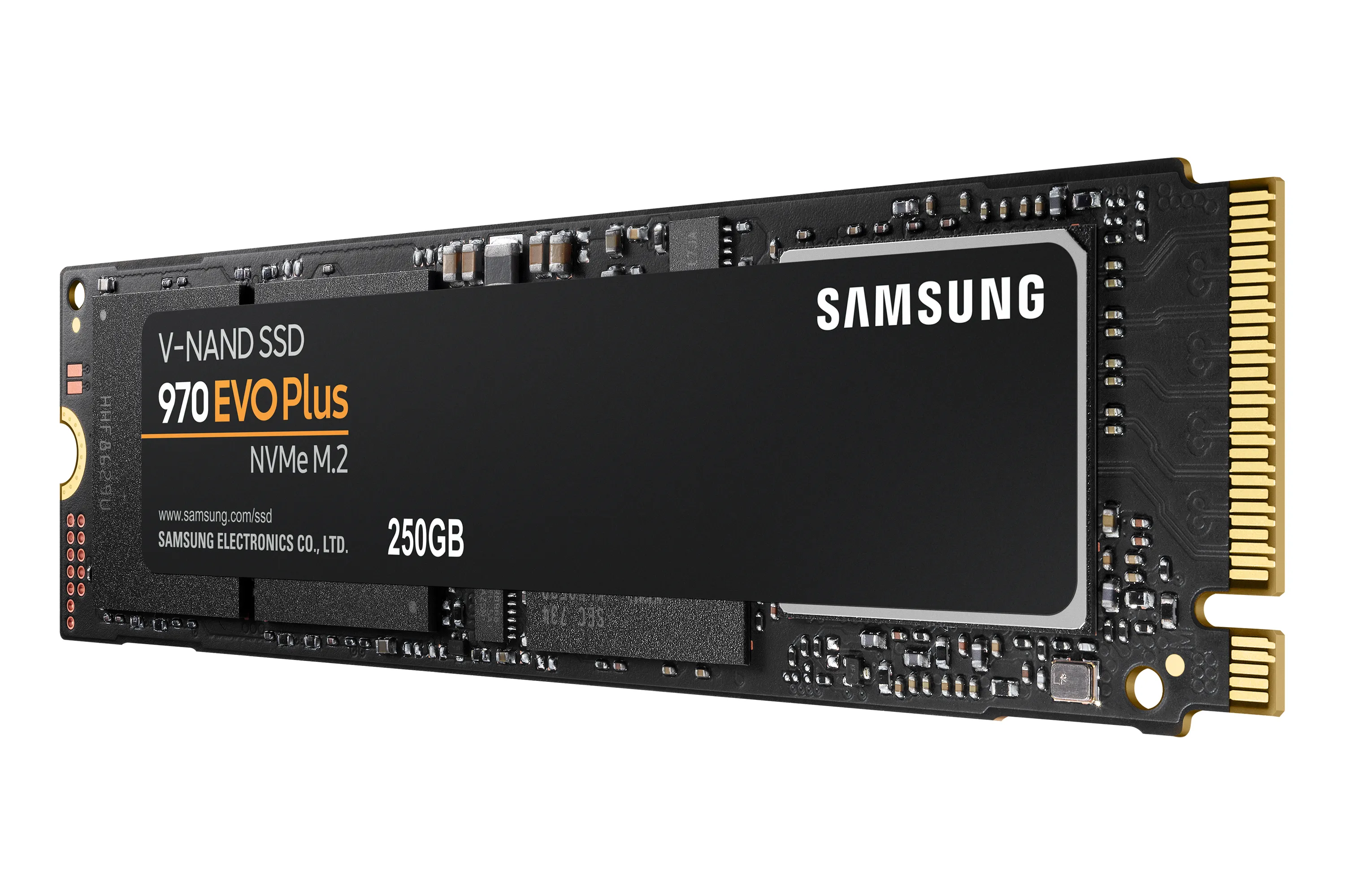 Samsung 970 EVO Plus 250 Gt, PCIe 3.0, M.2 -SSD-levy