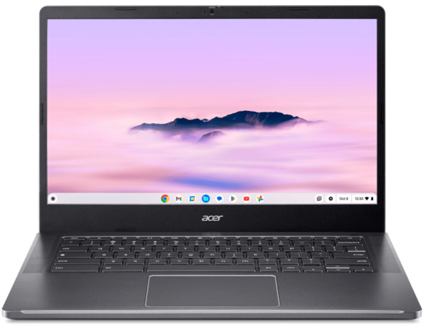 Acer Chromebook 514 14.0" N150, 8 Gt, 64 Gt, Intel Graphics, Chrome OS -kannettava, musta