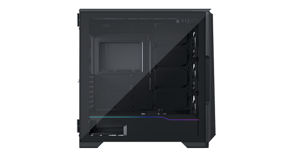 Phanteks Eclipse P500 Air ATX Case, Tempered Glass, DRGB, Satin Black
