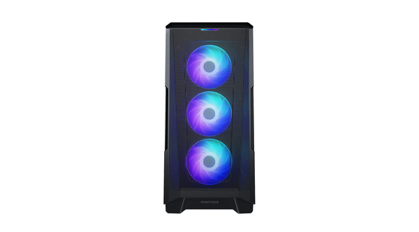 Phanteks Eclipse P500 Air ATX Case, Tempered Glass, DRGB, Satin Black