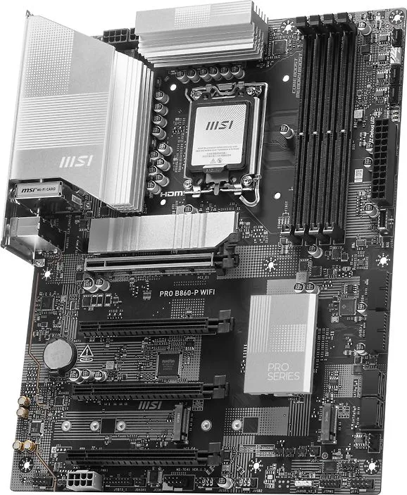MSI Pro B860-P WiFi 7 LGA1851 DDR5 ATX - moderkort