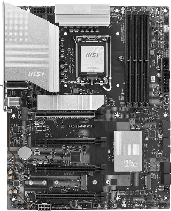 MSI Pro B860-P WiFi 7 LGA1851 DDR5 ATX - moderkort