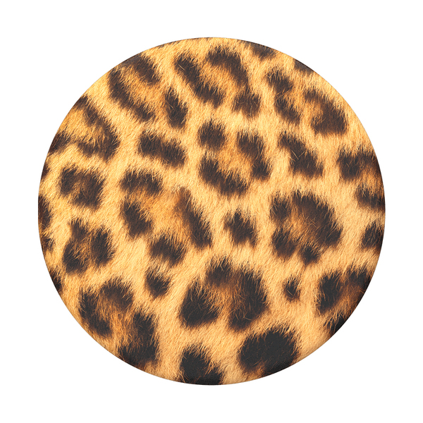 POPSOCKETS Cheetah Chic Avtagbart Grip med St&auml;llfunktion