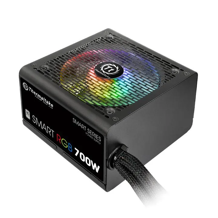 Thermaltake Smart RGB 700W - PSU, 80 Plus White