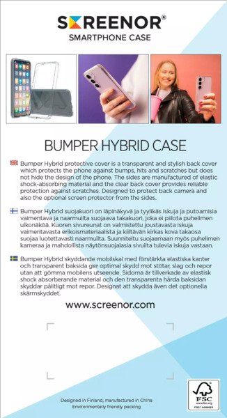 Screenor BUMPER Samsung A57 Clear