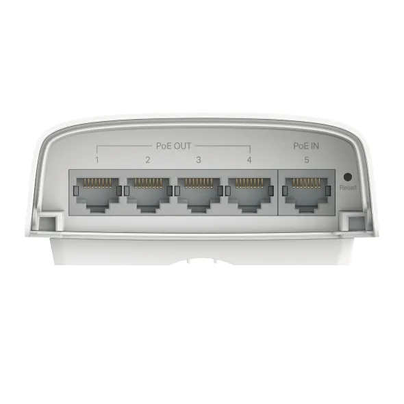 TP-LINK Omada SG2005P-PD - hanterbar 4-portars Gigabit PoE-switch, vit