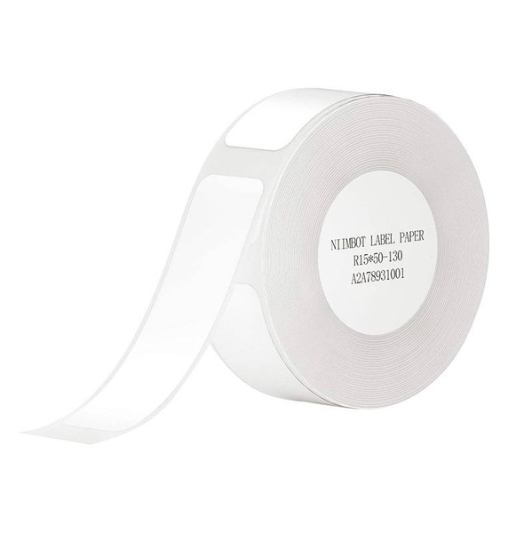 NIIMBOT T15*50-130 White Direct Thermal Labels, 15 x 50 mm, 130 pieces