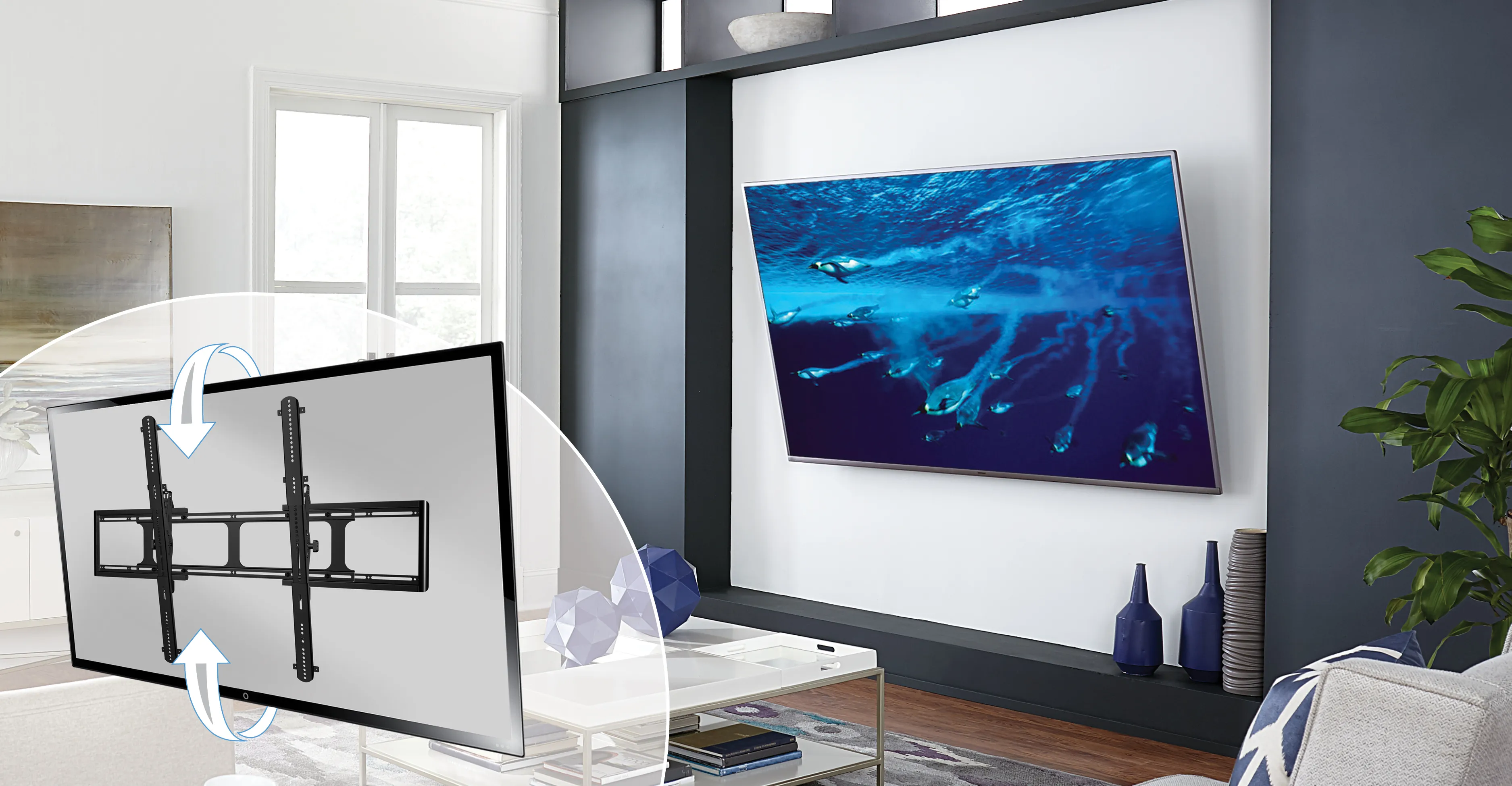 SANUS TV-mount Tilting