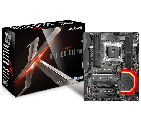 ASRock X299 Killer SLI/AC LGA 2066 ATX -emolevy