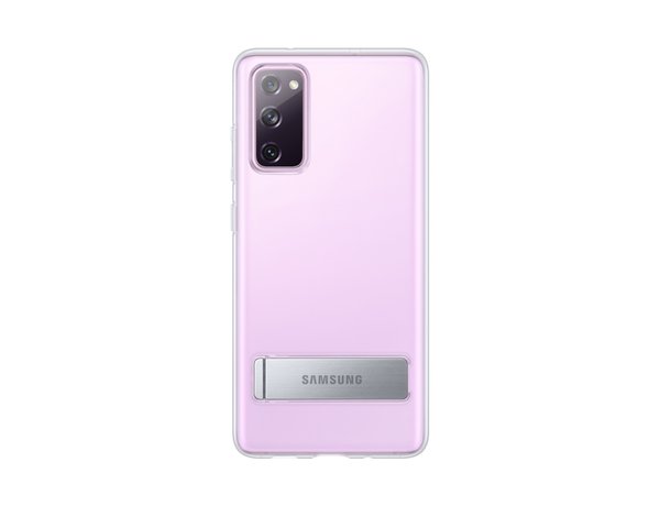 Samsung Clear Standing Cover, Galaxy S20 FE -suojakuori, L&auml;pin&auml;kyv&auml;