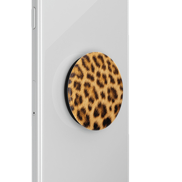 POPSOCKETS Cheetah Chic Avtagbart Grip med St&auml;llfunktion