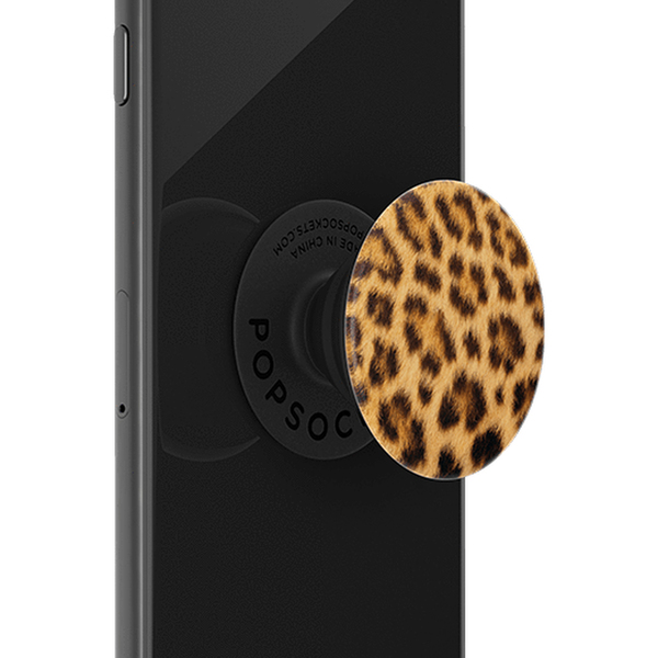 POPSOCKETS Cheetah Chic Avtagbart Grip med St&auml;llfunktion