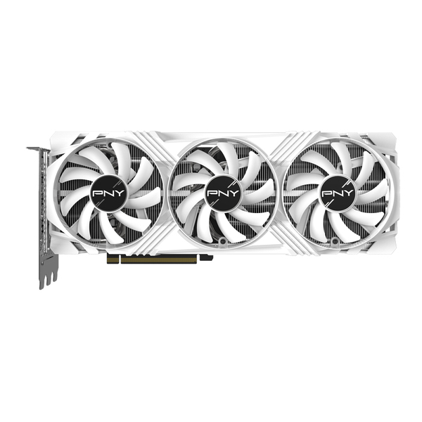 PNY GeForce RTX 4070 Ti SUPER Verto OC Triple White 16 GB -grafikkort