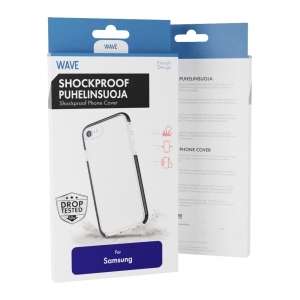 WAVE Silikonisuoja Huawei Y7 (2019) puhelemille. L&auml;pin&auml;kyv&auml; ja t&auml;sm&auml;istuva suojakuori. Materiaali kulutusta kest&auml;v&auml;&auml; TPU muovia.