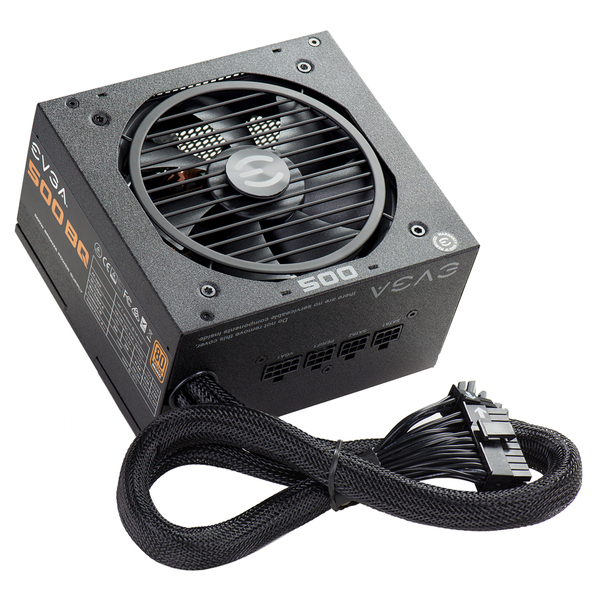 EVGA BQ 500W - Power supply, 80 Plus Bronze