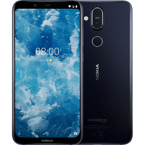 Nokia 8.1 DS 64 GB - mobiltelefon, bl&aring;