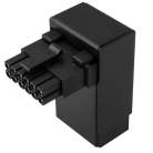 Kolink Core Pro 12V-2x6 90degree adapter - Type 2, black