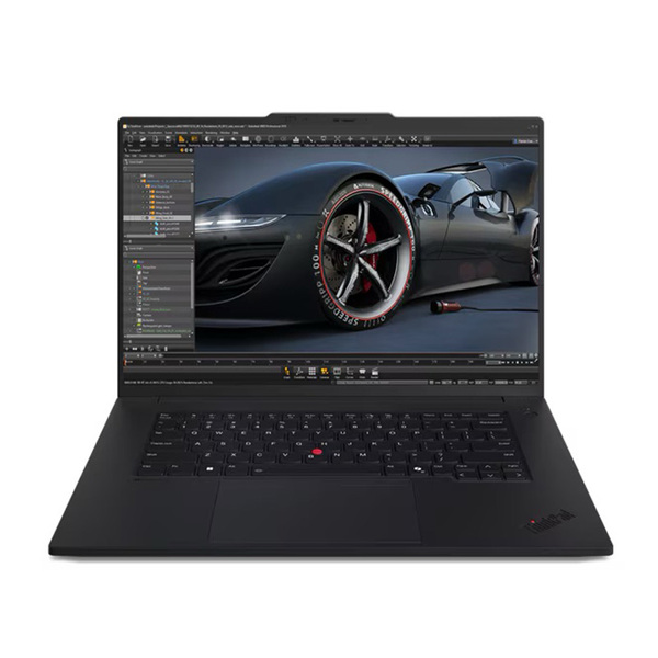 Lenovo ThinkPad P1 Gen 7 16" Ultra 9 185H, 64 Gt, 2 Tt, RTX 3000 Ada Generation, Win 11 Pro -kannettava, musta