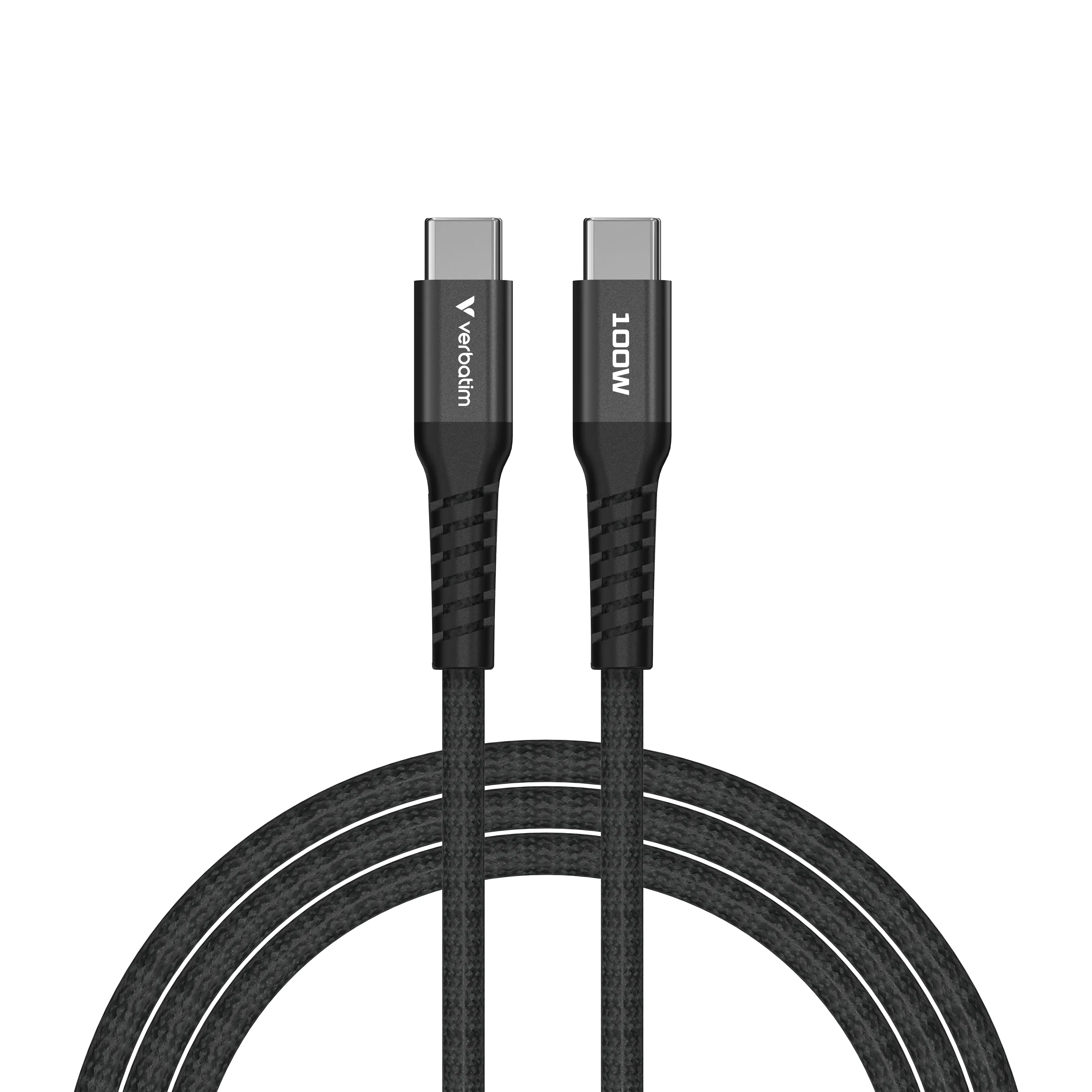 Verbatim Sync & Charge Magnetic USB-C cable, 100W, 1.2 m, Black