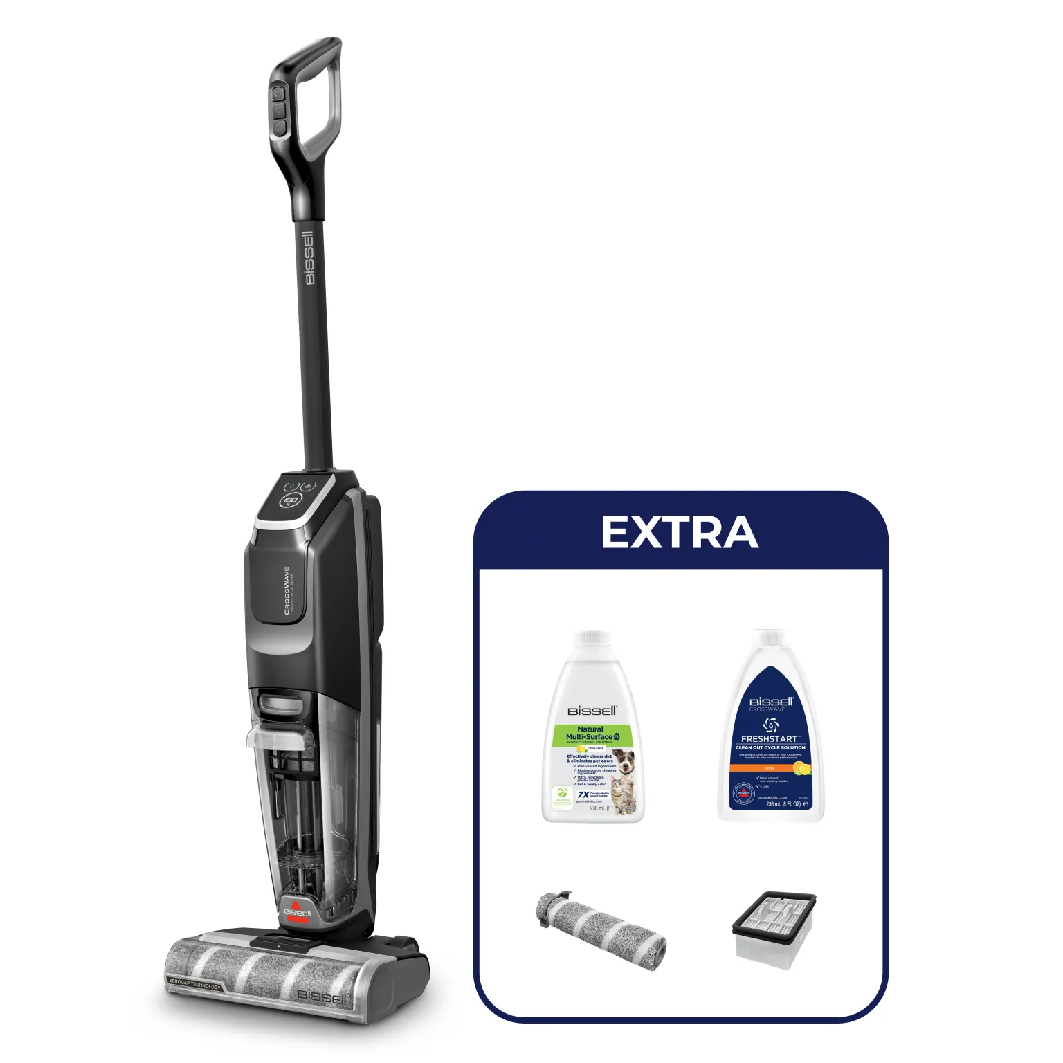Bissell Crosswave OmniFind Pro -pesev&auml; varsi-imuri