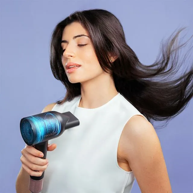 CECOTEC Bamba IoniCare Rockstar Nano IonTech 1600W Hair Dryer, Black