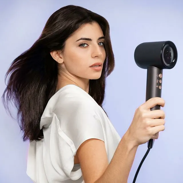 CECOTEC Bamba IoniCare Rockstar Nano IonTech 1600W Hair Dryer, Black