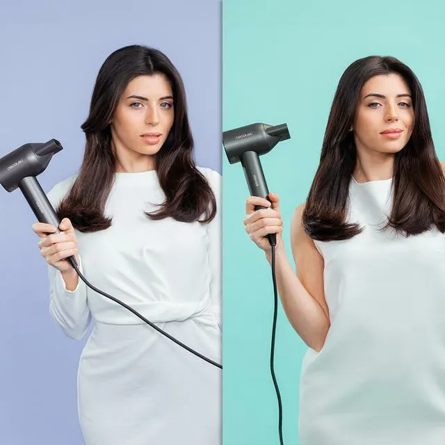 CECOTEC Bamba IoniCare Rockstar Nano IonTech 1600W Hair Dryer, Black