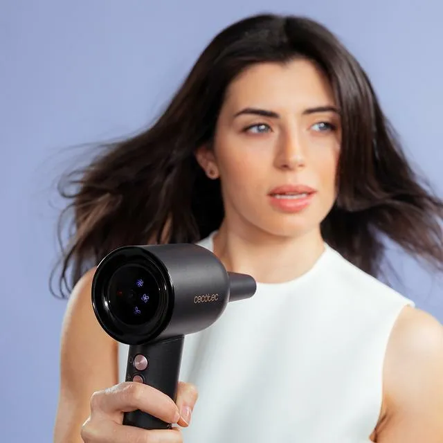 CECOTEC Bamba IoniCare Rockstar Nano IonTech 1600W Hair Dryer, Black