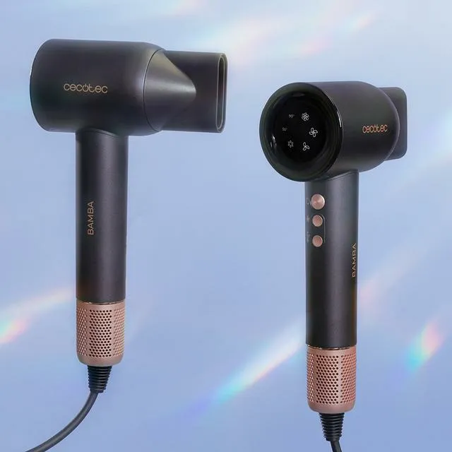 CECOTEC Bamba IoniCare Rockstar Nano IonTech 1600W Hair Dryer, Black