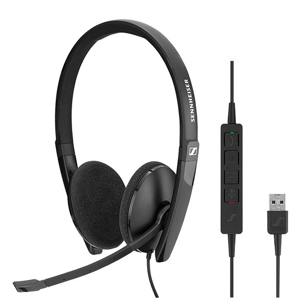 SENNHEISER SC 160 USB WIRED BINAURAL INLINE CALL CONTROL MS