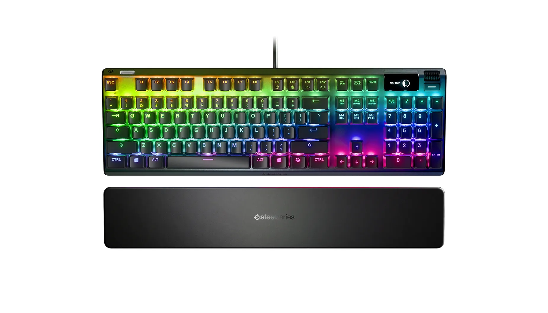 SteelSeries Apex 7, QX2 RGB Brown - gaming keyboard, black