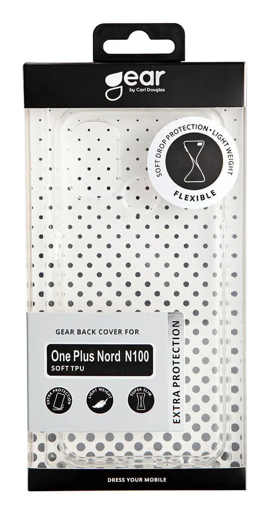 GEAR TPU, OnePlus Nord N100 - Case, Transparent