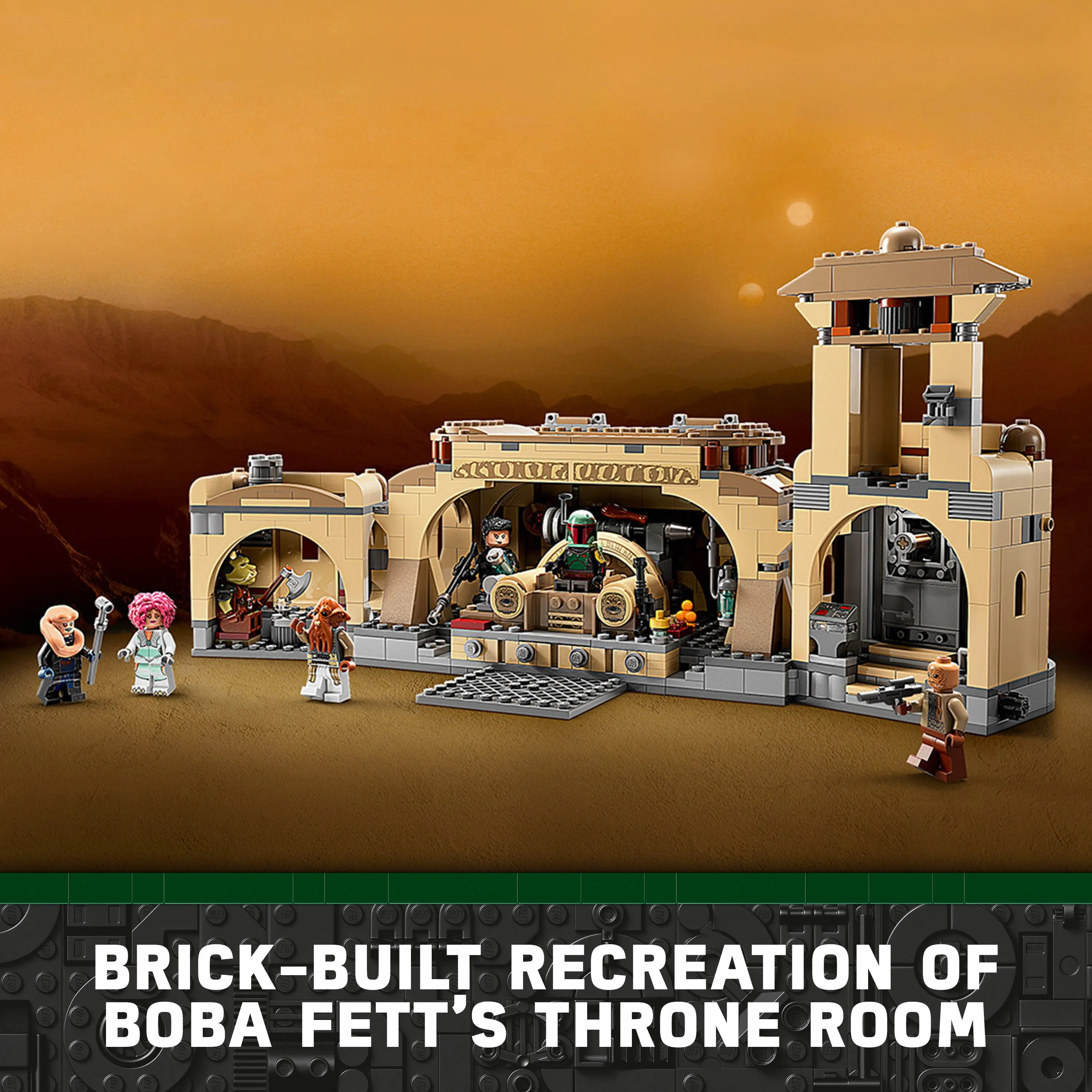 Lego Star Wars -Boba Fettin valtaistuinsali 75326