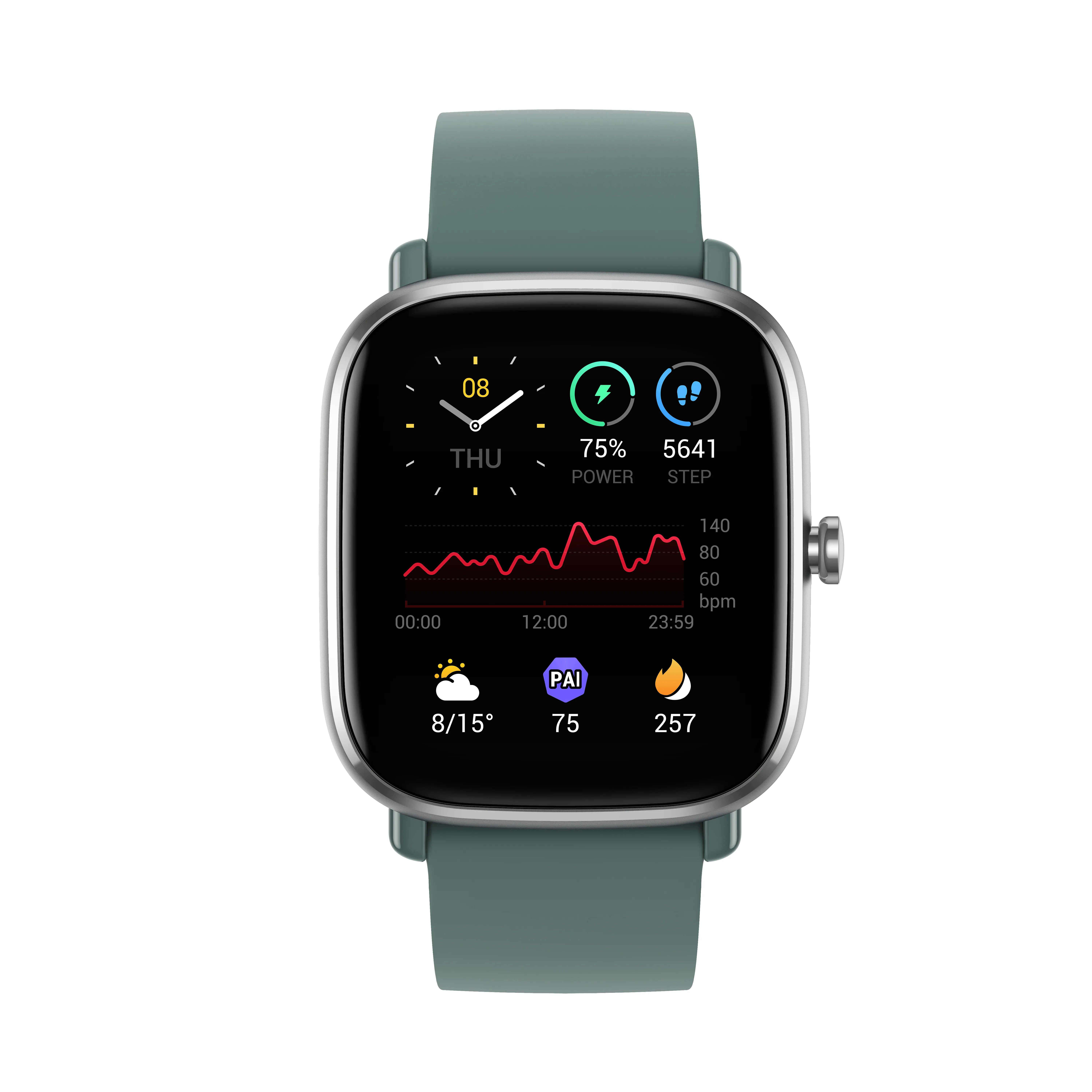 Amazfit GTS 2 mini - smartklocka, Sage Green Amazfit GTS 2 mini - smartklocka, Sage Green