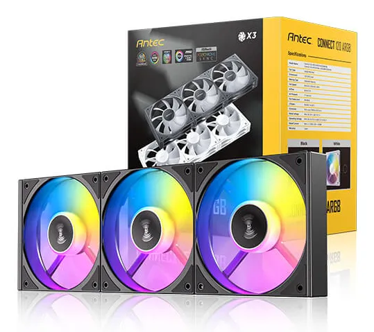 Antec C120 ARGB 120mm 3 fans