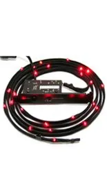 NZXT Sleeved LED Kit Cable 2M Red