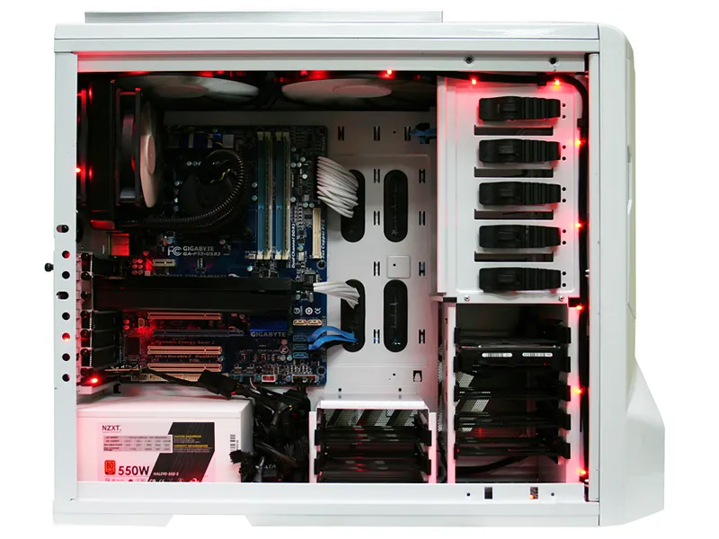 NZXT Sleeved LED Kit Cable 2M Red