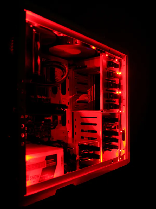 NZXT Sleeved LED Kit Cable 2M Red