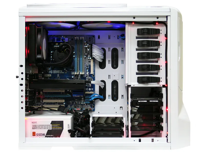 NZXT Sleeved LED Kit Cable 2M Red