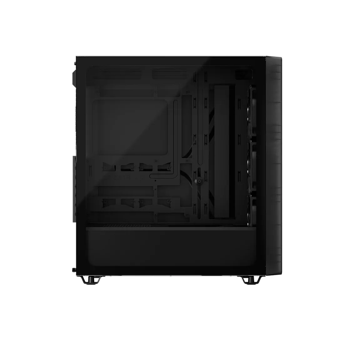 CORSAIR 3200D RS midi-tower chassi med f&ouml;nster, gr&aring;
