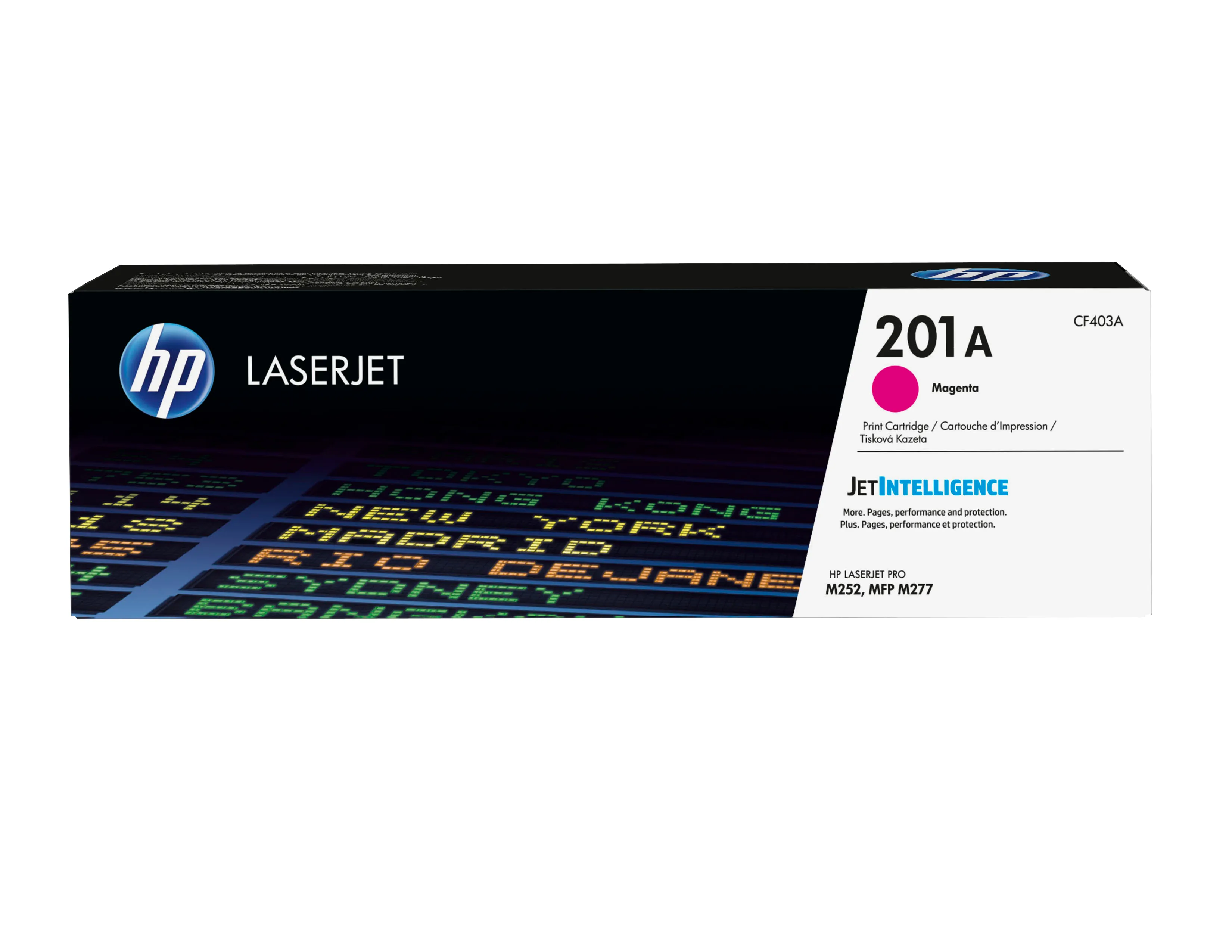HP 201A CF403A toner cartridge, Magenta