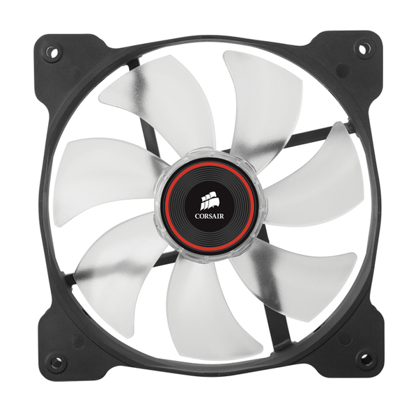 Corsair Fan, SP140, Red LED High Pressure Fan, Single pack