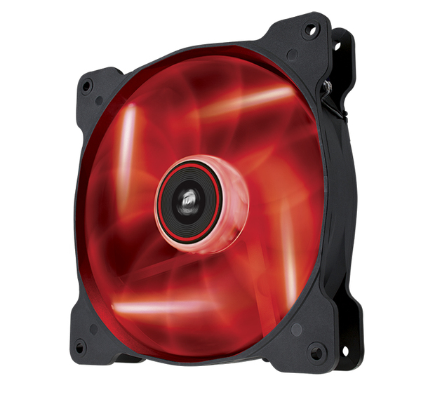 Corsair Fan, SP140, Red LED High Pressure Fan, Single pack