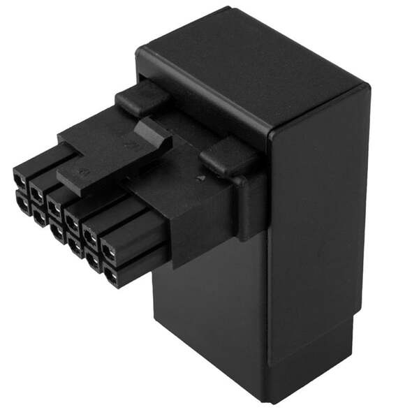 Kolink Core Pro CP-12VHPWR-T2, 12V-2x6 90&deg; adapterkabel, svart