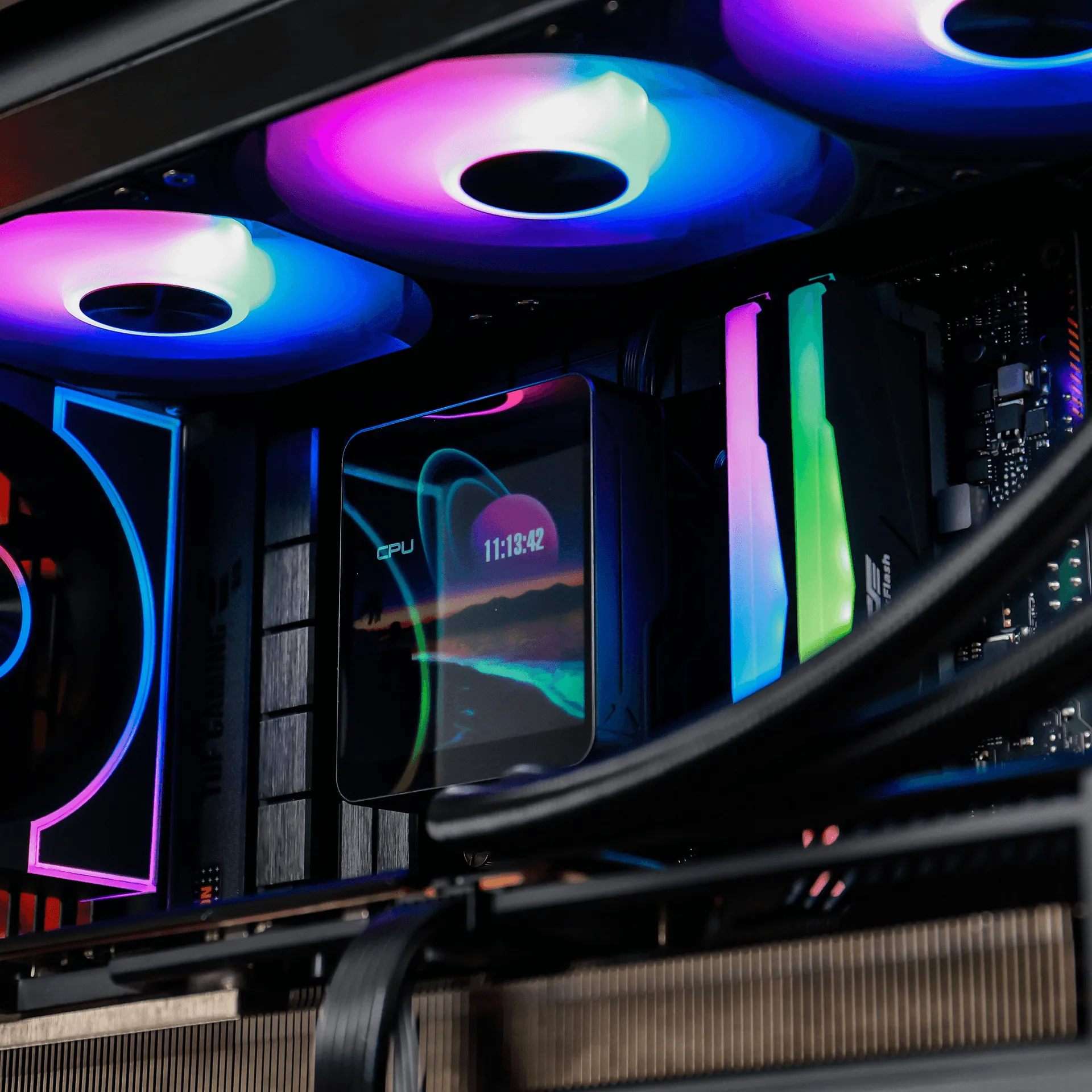 DARKFLASH DV360S MAX 360 mm Liquid CPU Cooler Black