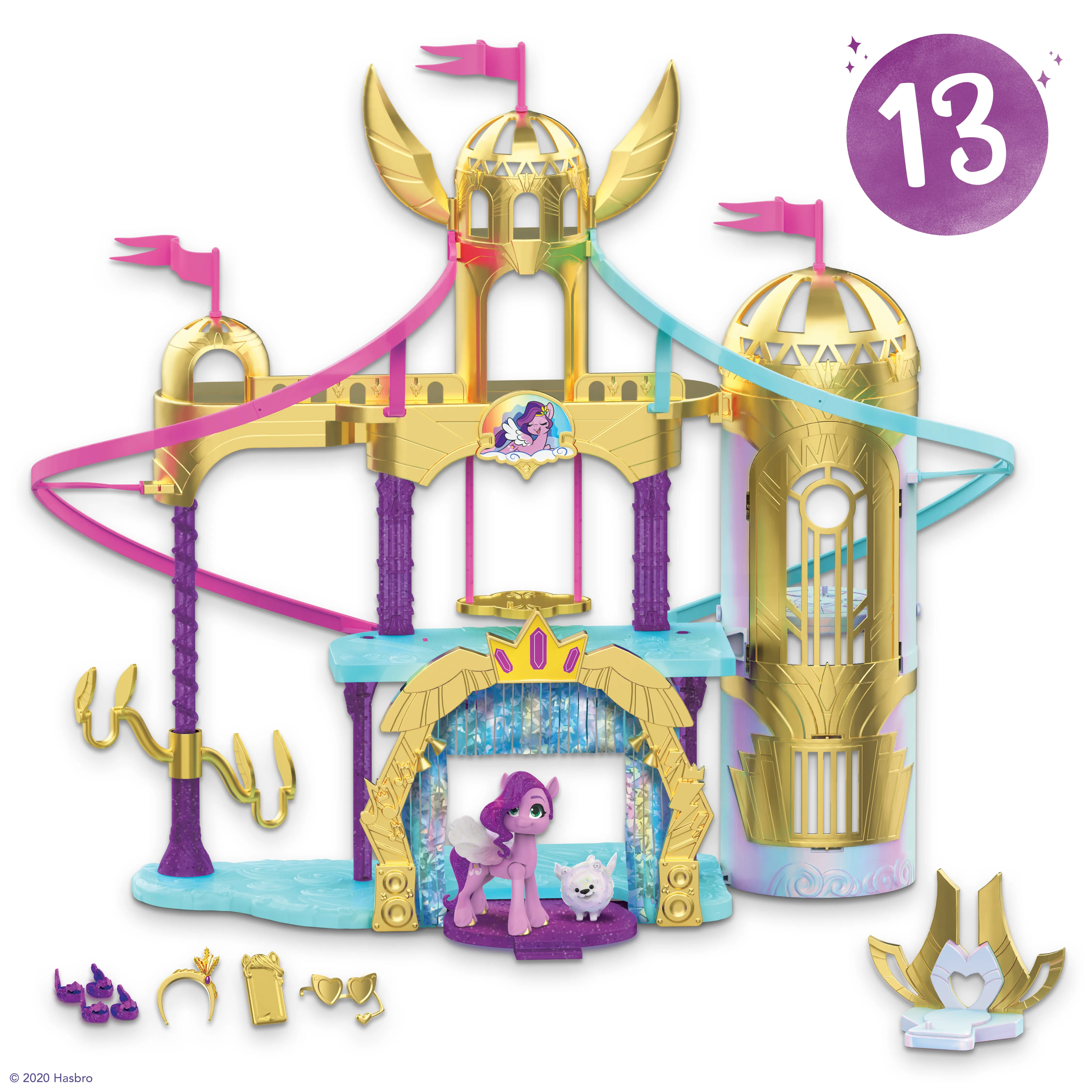Hasbro My Little Pony - A New Generation Royal Castle Slide Play Building