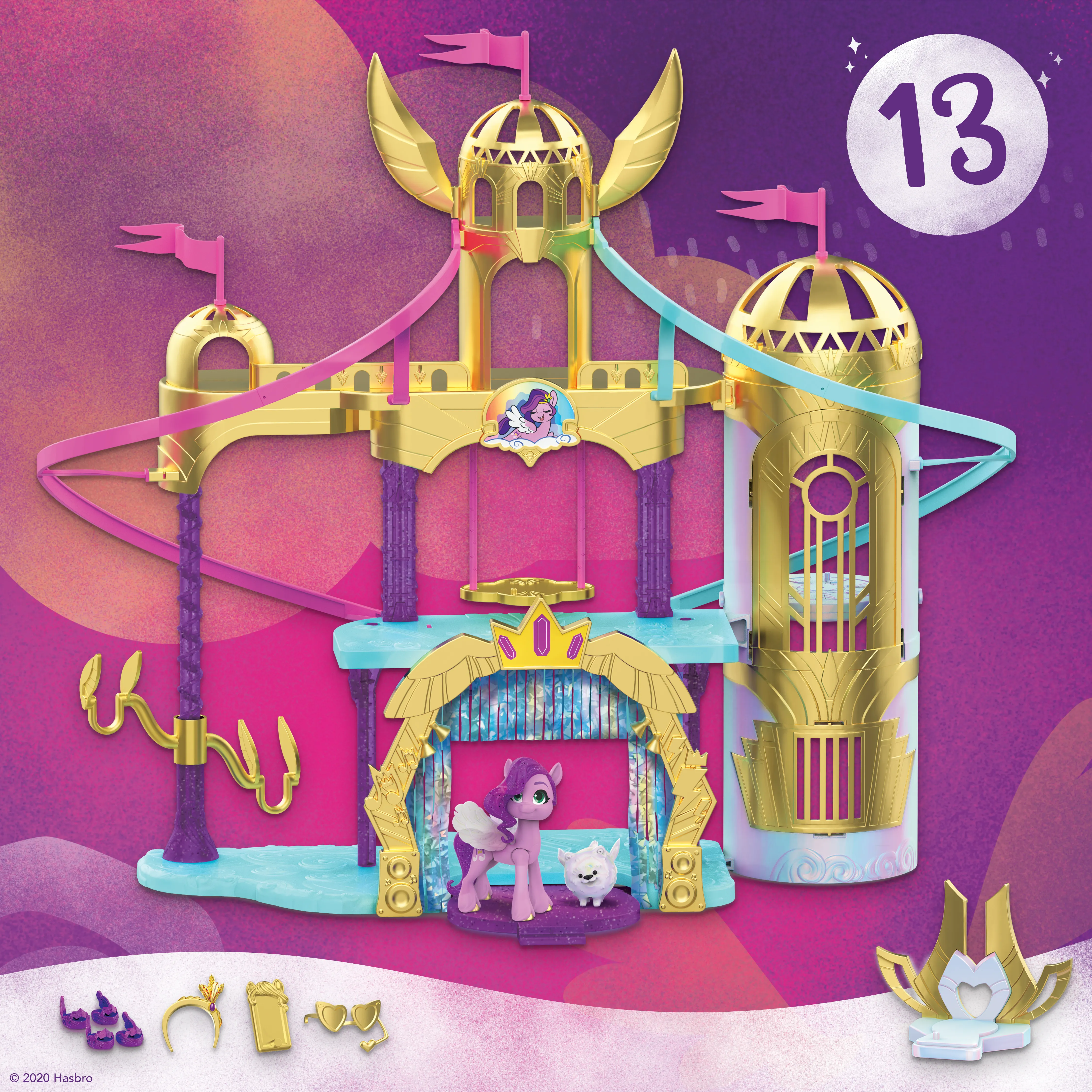 Hasbro My Little Pony - A New Generation Royal Castle Slide Play Building