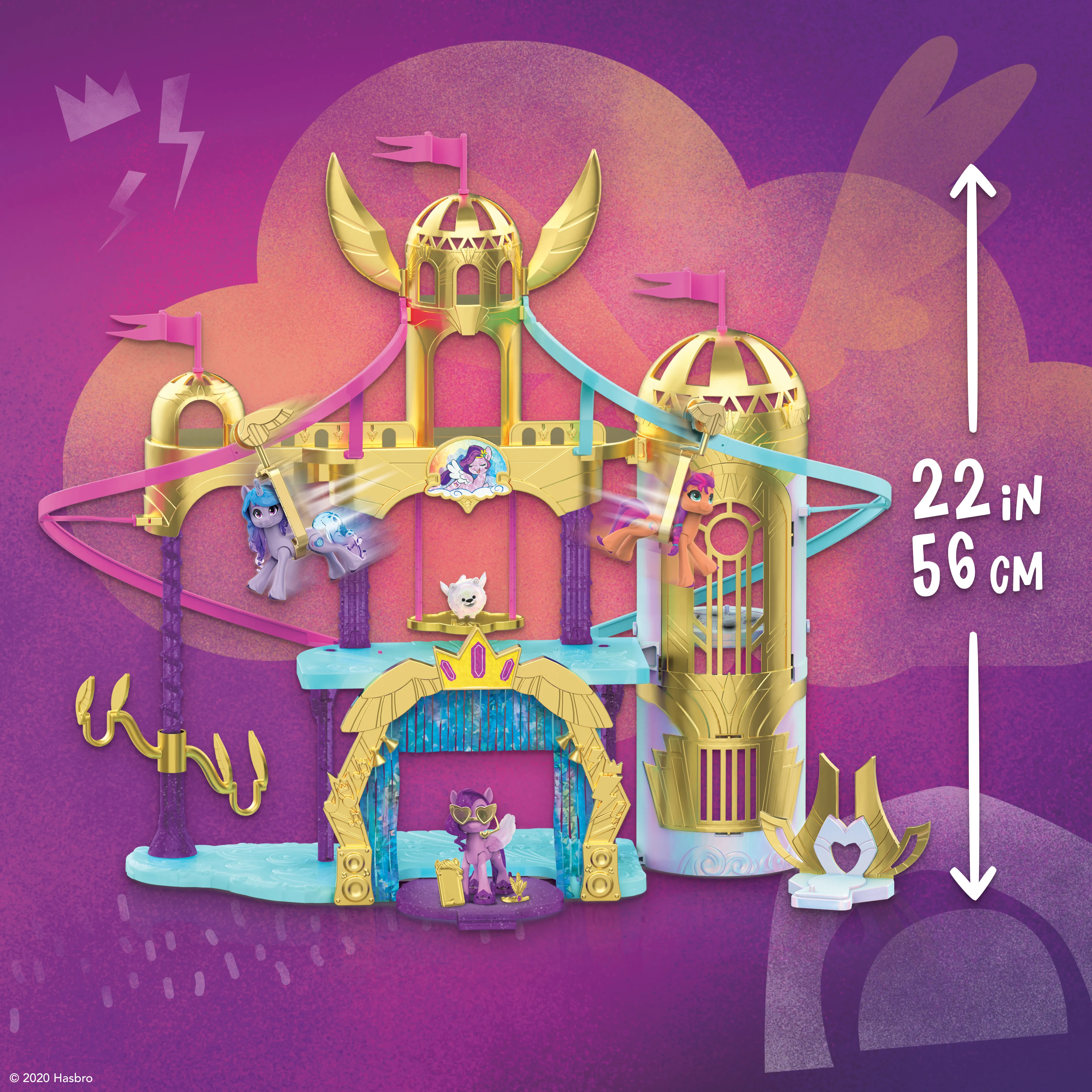 Hasbro My Little Pony - A New Generation Royal Castle Slide Play Building