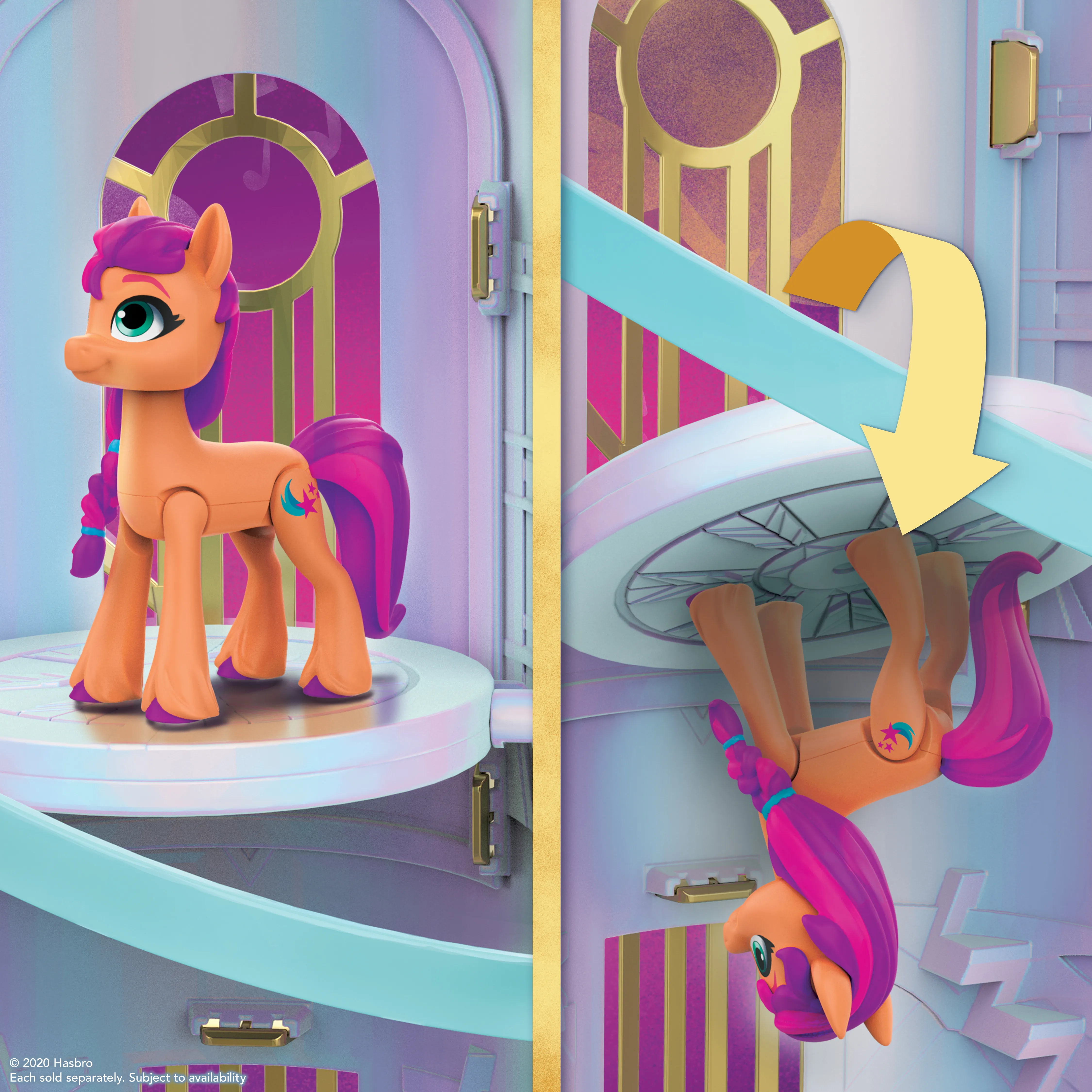 Hasbro My Little Pony - A New Generation Royal Castle Slide Play Building